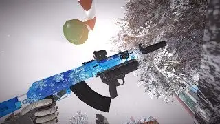 BLACK SQUAD SKINS | AK ZHUKOV GL SNOW CRYSTAL