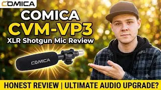 Comica CVM-VP3 | Best XLR Shotgun Microphone For Filmmakers | Review