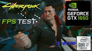 Cyberpunk 2077 (1.05 Patch) | GTX 1650 & I7 10750H Test | (Different resolutions and settings)