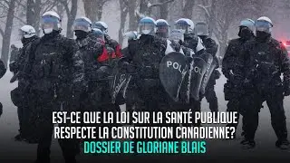 LA LOI DE LA SANTÉ PUBLIQUE vs LA CONSTITUTION CANADIENNE - DOSSIER DE GLORIANE BLAIS