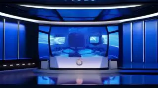 Free news studio animation || No Copyright || feel free to use #newsstudio #newspannel #graphics
