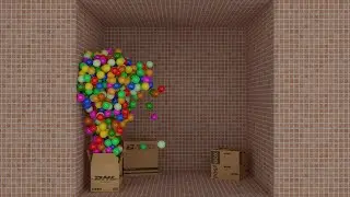 10,000 balls in your bathroom