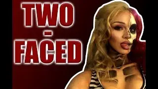 TWO-FACED Make-UP/Двуликая - грим (макияж)