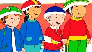 Caillou and the School Sports Team | Caillou Cartoon