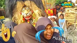 NGAKAK - Barongan galak lepas ,Ngamuk ngejar orang !! Barongan Blora SARDULO SETO