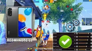 Redmi Note 11 free fire sensitivity setting ⚙️ | Redmi Note 11 free fire headshot setting ⚙️