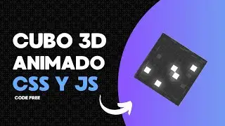 CUBO 3D // CSS Y JS [FREE CODE]