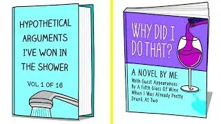 Hilariously Honest Story Of My Life Book Covers
