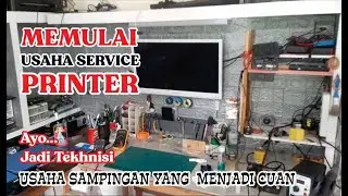 CARA MEMULAI USAH SERVICE PRINTER