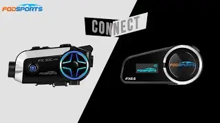 How to Use FODSPORTS FX30C Pro Connect FX6S Intercom?