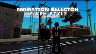 SHARE - animation selector FiveM style | GtaSA