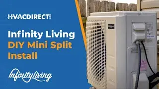 How to Install a Single Zone Ductless Mini Split by Yourself using an Infinity Living DIY System