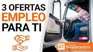 Trabaja Como Conductor Profesional.  Ofertas de Empleo en España Para Chóferes de Camiones.