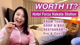 HOTEL FORZA HAKATA STATION FUKUOKA REVIEW!!