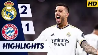 Real Madrid 2 - 1 Bayern Munich   All Goals & Extended Highlights    Champions League 2023 24