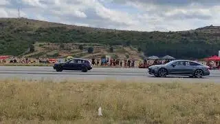 BG Drag Racing - BMW E87 135xd vs Audi RS7