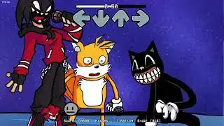 Parasite but Cartoon cat and AGOTI Sing it - Friday Night Funkin