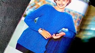 Описание к свитеру спицами 🧶Knitting a Sweater with Ribbing & Aran Patterns | Step-by-Step Tips