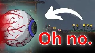 ALREADY FIGHTING THE EYE OF CTHULHU!?! Calamity mod [2]
