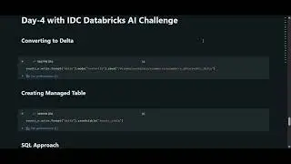 Databricks Day 4 | Delta Lake, ACID & Schema Enforcement