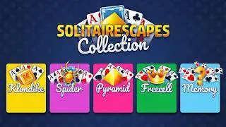 SolitaireScapes Collection - Memory - free card games collection for Android and iOS - gameplay.