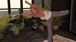 Second Life machinima: Yoga session advanced - by Dutchie