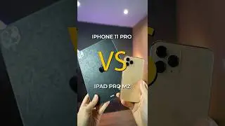 iPhone 11 Pro VS iPad Pro en photo !