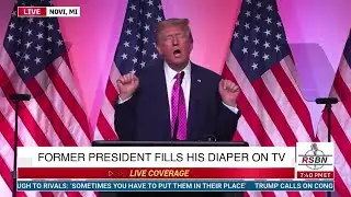 💩 IMPEACHED FORMER PRESIDENT FILLS DIAPER LIVE 💩