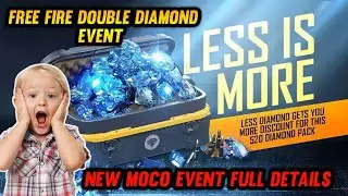 || Free Fire New Double Diamond Event 🤣 || Moco Event In Free Fire 🔥|| New Top up event || by PSG