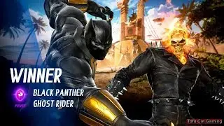 MVCI - Arcade Battle with Black Panther and Ghost Rider
