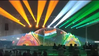Light and sound show at Rose Garden, Chandigarh