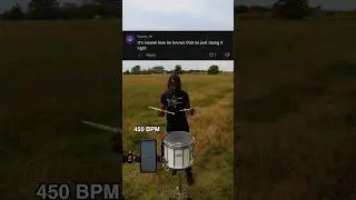 450 BPM Quadruple Stroke Roll