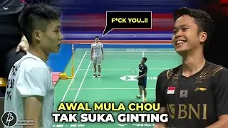 Ternyata Dendam Lama❗ Dari Dulu Sering Ribut, Awal Mula Ginting Buat Chou Tien Chen Emosi & Frustasi