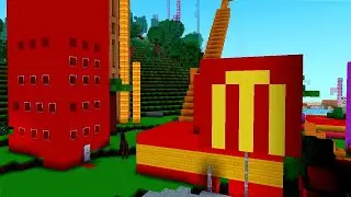 Блок Крафт Деревни Подписчиков - Милашино / Block Craft 3D