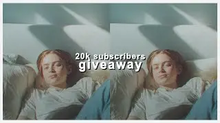 20k subscribers giveaway! (shakes, colorings, effects, transitions & more) | klqvsluv