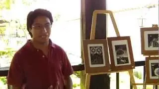 Alberto Tonjol miembro y en Gráfica Maya, comunidad-galeria-taller de artistas Mayas de México