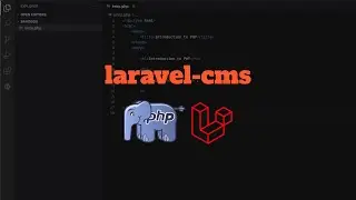 Creating a Laravel CMS - Step 4 - Creating an Admin Dashboard