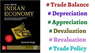 (Part 105)Trade Balance, Depreciation, Appreciation, Devaluation, Revaluation, Trade Policy 