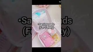 Things girls must have in their bags 💗✨