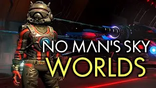 No Man's Sky Worlds Gameplay - Corrupted Sentinels and Dissonant Planets