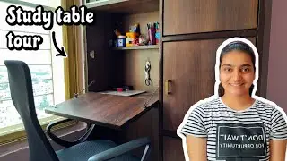 My Study Table Tour  | *10th grader* | Desk tour | Organizing new books of Grade 10 | Foldable desk