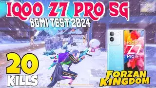 🔥iQOO Z7 Pro 5G BGMI Test With Fps Meter - Frozen Kingdom Update