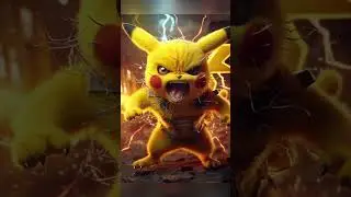 Pikachu is angry! Is it cute or scary? #pokemon #pikachu #animatedwallpaper