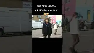 The Real McCoy Hey Baby I like your foot #therealmccoy