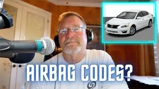 2015 Nissan Altima Airbag Light Is On, What Should I Do To Fix It?