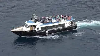 Santorini tendering - Jewel of the Seas