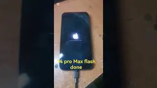 14 pro Max flash done