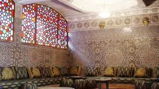 تصميم داخلي بالزليج التقليدي الفاسي المغربي 
