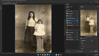 Photoshop 23.5 (Beta) NEW Neural Filter: Photo Restoration. the new anti Remini