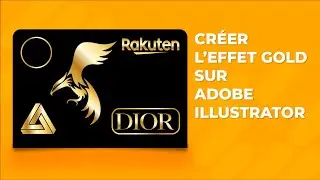 Graphic Design | Créer un logo effet Gold sur Adobe Illustrator